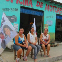 Election campaign in Cidade de Goias for a female mayor